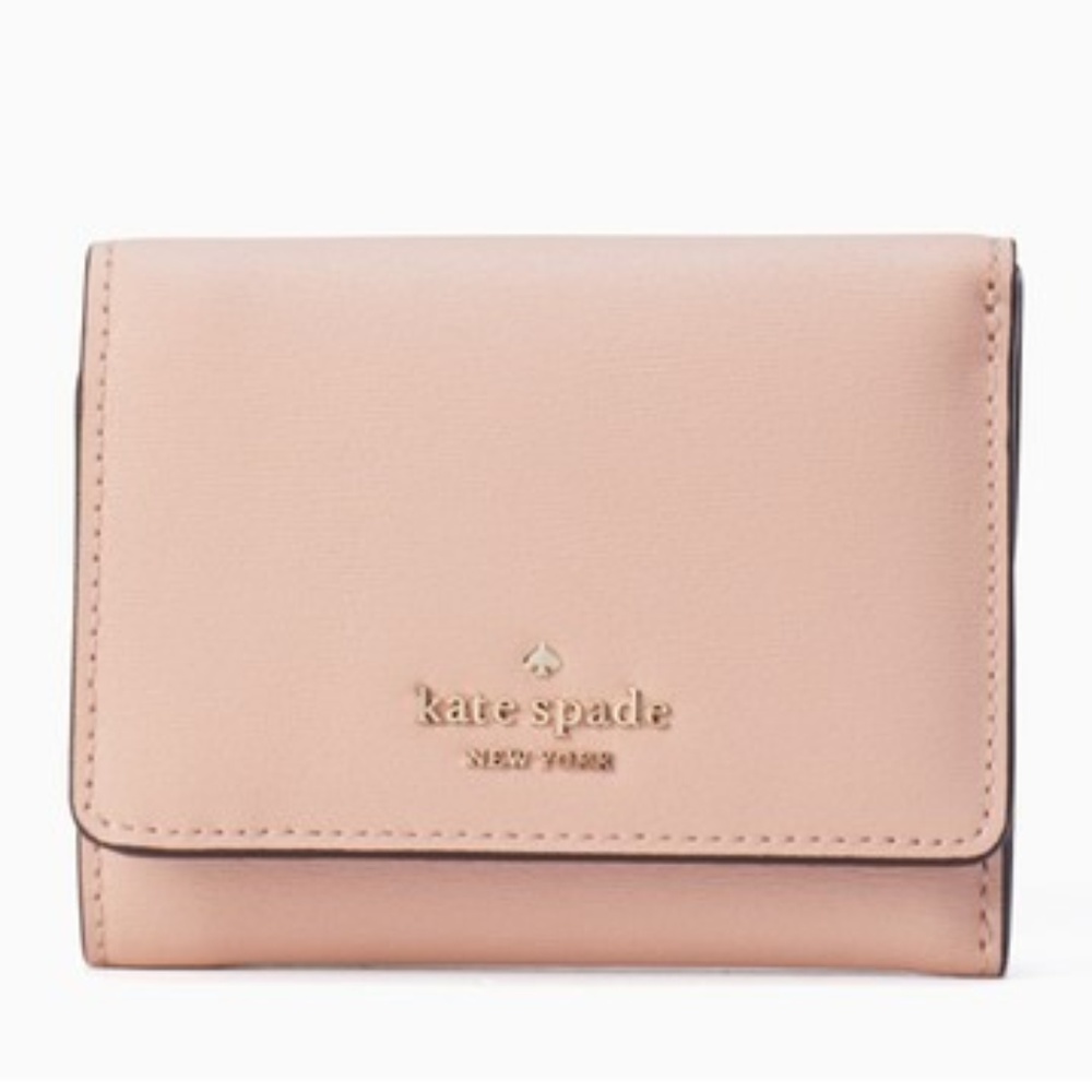 Kate Spade Connie Small Leather Trifold Wallet